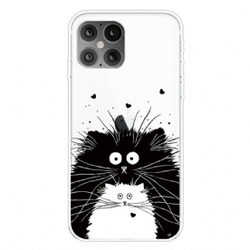 Hoesje voor iPhone 12 Mini Kijk Naar De Katten