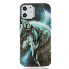 Hoesje voor iPhone 12 Mini Koninklijke Wolf