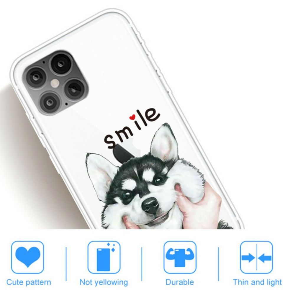 Hoesje voor iPhone 12 Mini Lach Hond