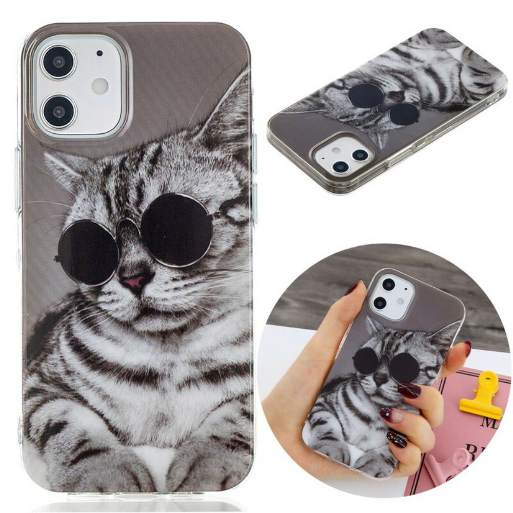 Hoesje voor iPhone 12 Mini Mijn Incognito Kitten