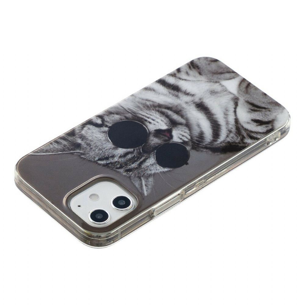 Hoesje voor iPhone 12 Mini Mijn Incognito Kitten