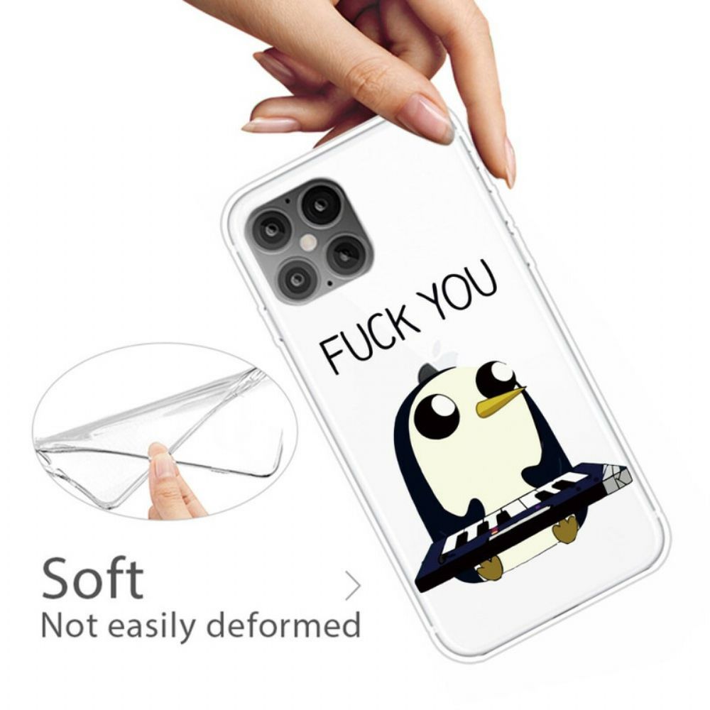 Hoesje voor iPhone 12 Mini Pinguïn Neuk Je