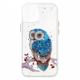 Hoesje voor iPhone 12 Mini Uil Hybride