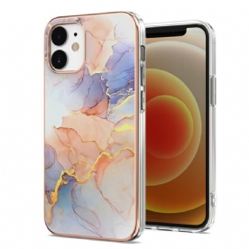 Hoesje voor iPhone 12 Mini Verfijnd Marmer