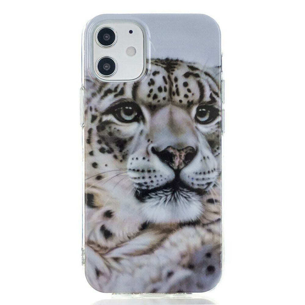 Telefoonhoesje voor iPhone 12 Mini Koninklijke Tijger