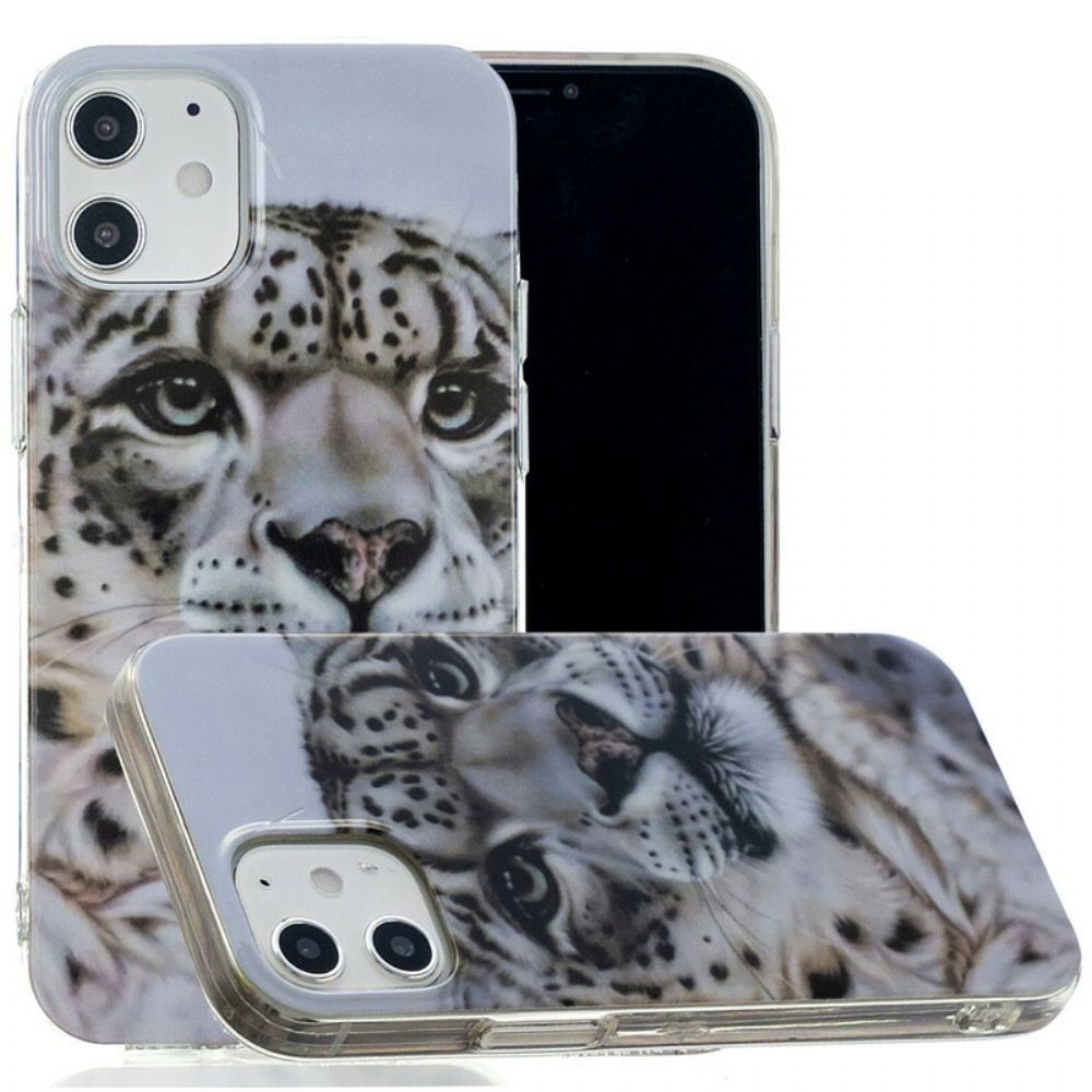 Telefoonhoesje voor iPhone 12 Mini Koninklijke Tijger