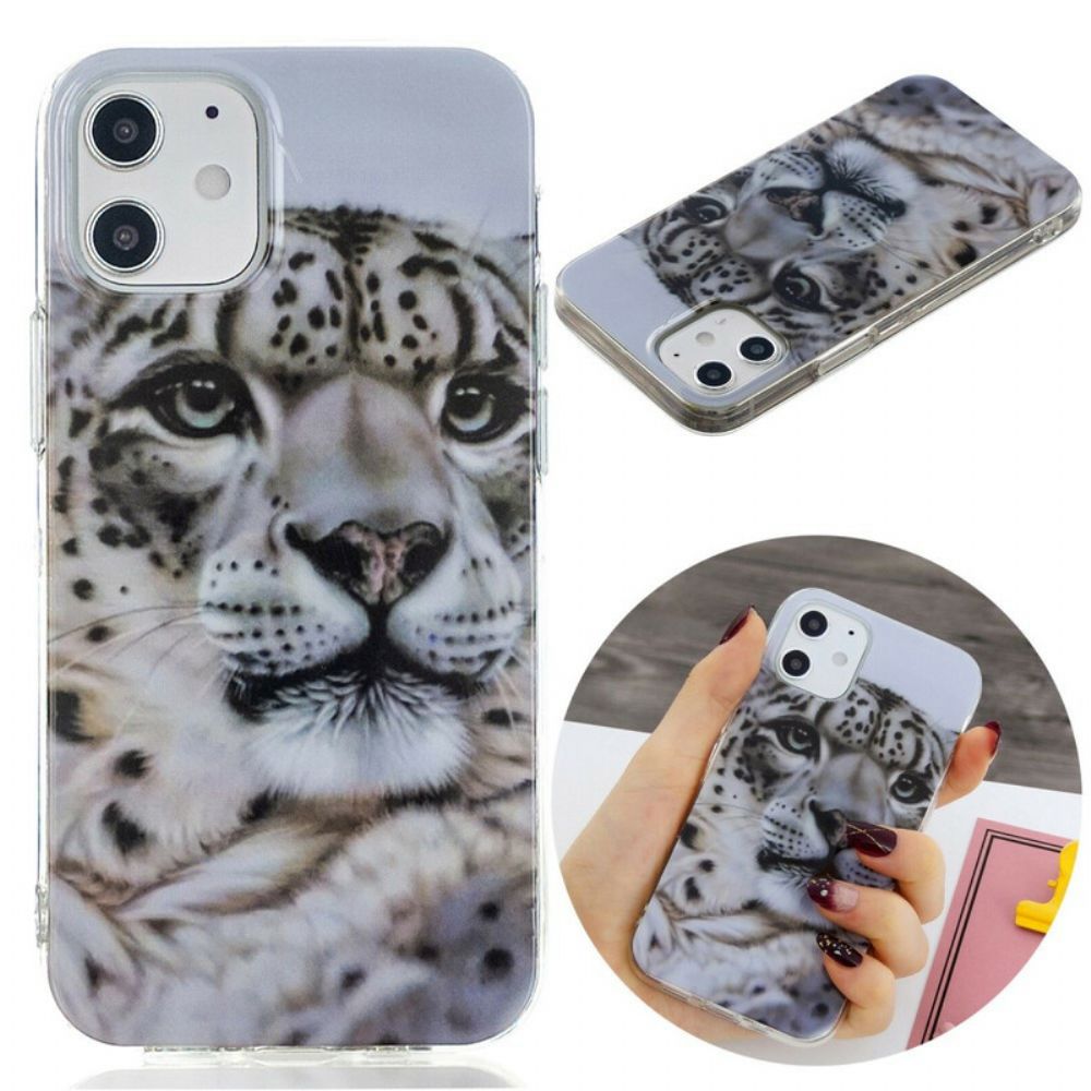 Telefoonhoesje voor iPhone 12 Mini Koninklijke Tijger