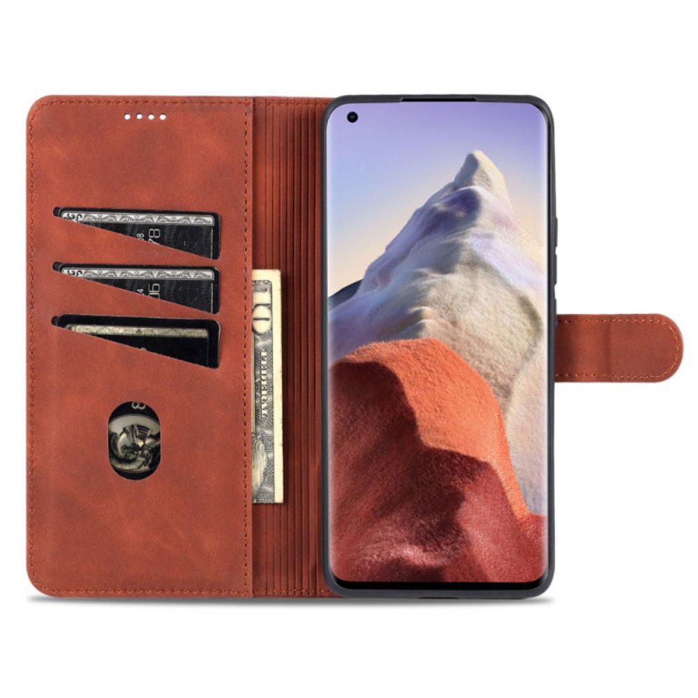 Flip Case voor Xiaomi Mi 11 Ultra Azns Leereffect