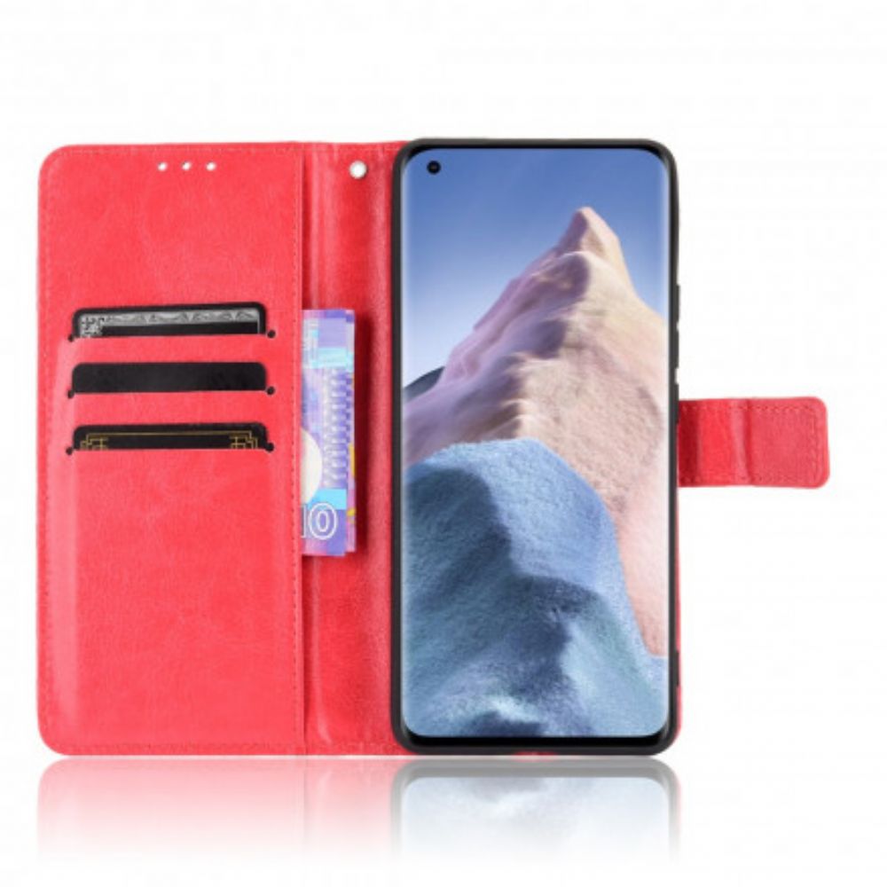 Flip Case voor Xiaomi Mi 11 Ultra Flitsachtig Kunstleer