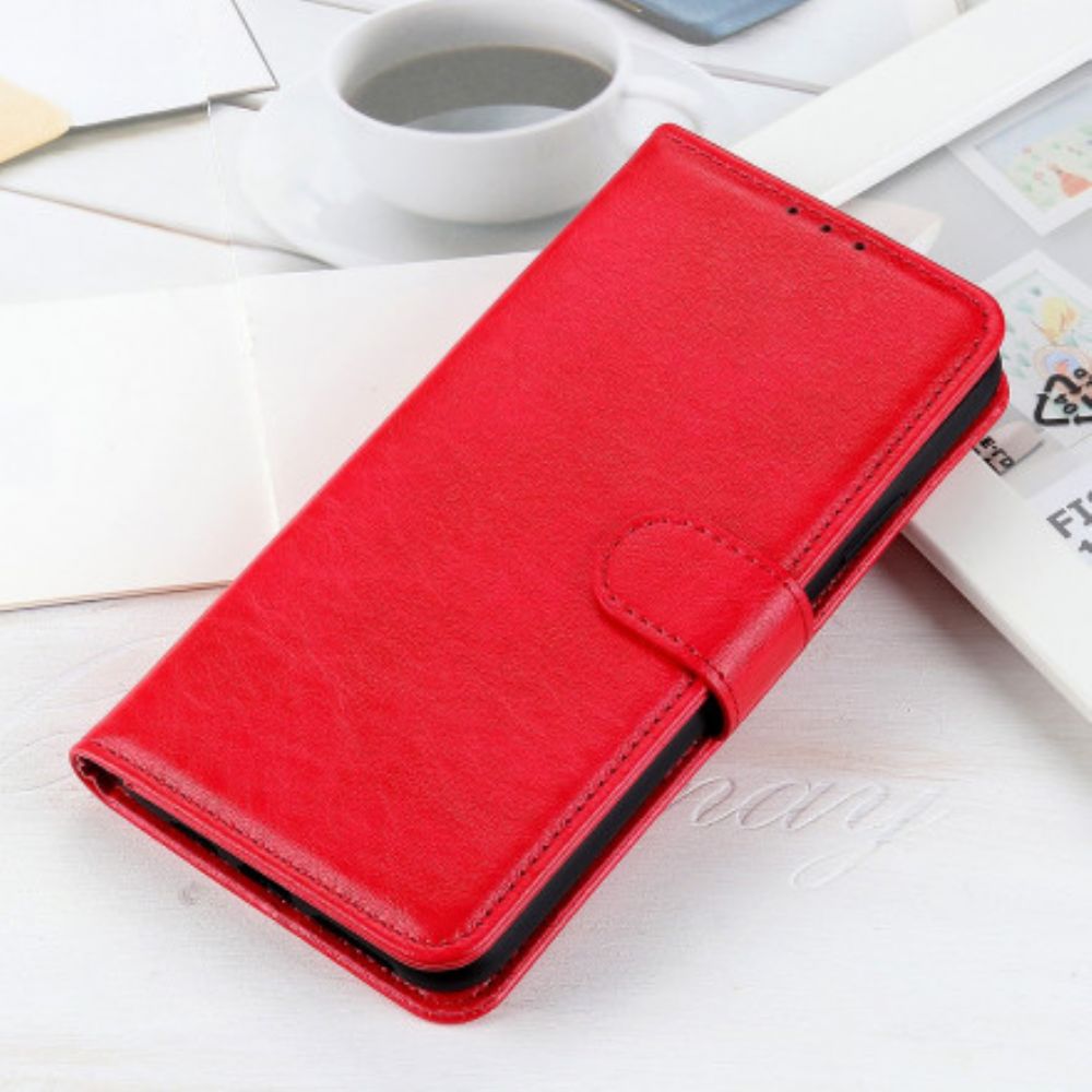 Flip Case voor Xiaomi Mi 11 Ultra Getextureerd Kunstleer