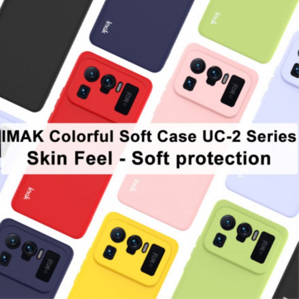 Hoesje voor Xiaomi Mi 11 Ultra Uc-2-serie Mat Siliconen Imak