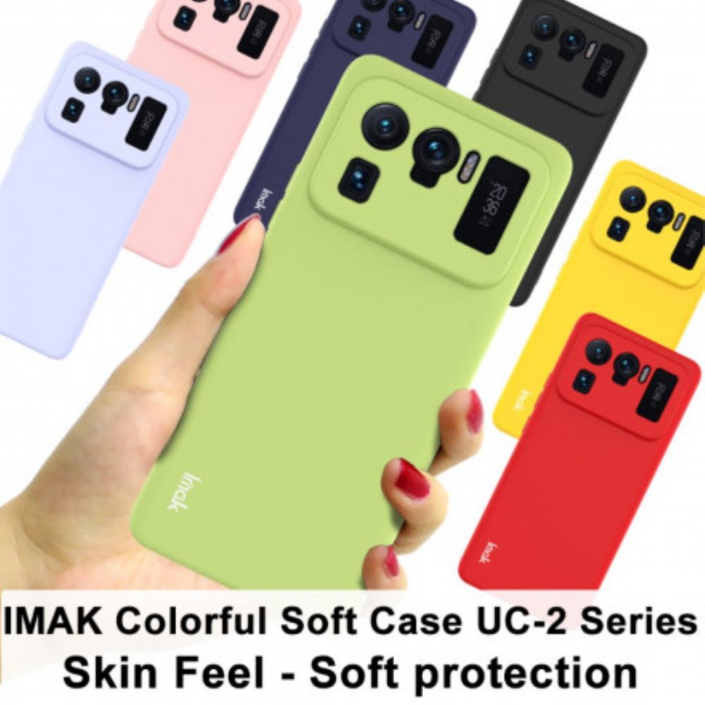 Hoesje voor Xiaomi Mi 11 Ultra Uc-2-serie Mat Siliconen Imak