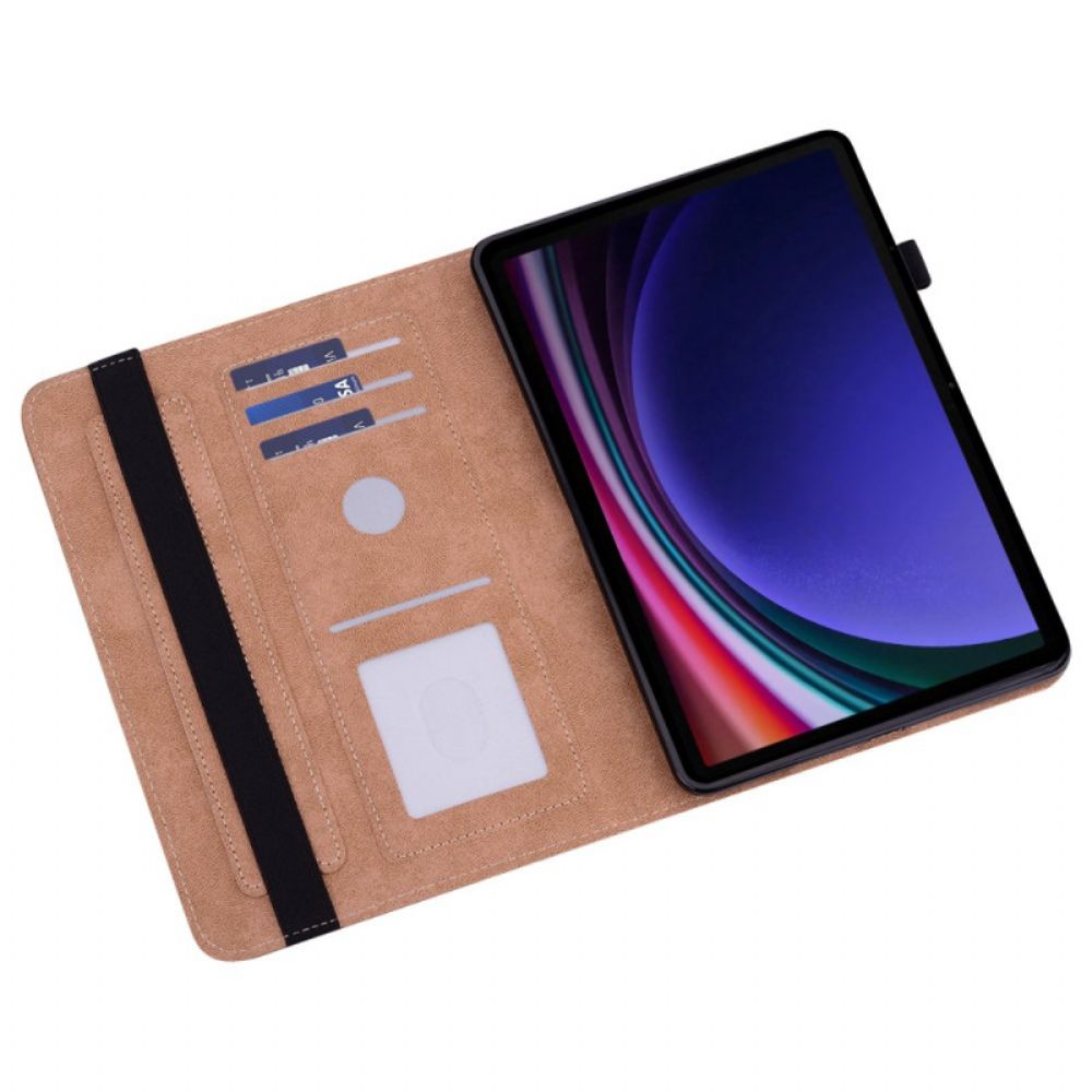 Cover Samsung Galaxy Tab S9 Fe Plus Lijnen