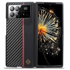 Hoesje Xiaomi Mix Fold 3 Koolstofvezeltextuur Lc.imeeke