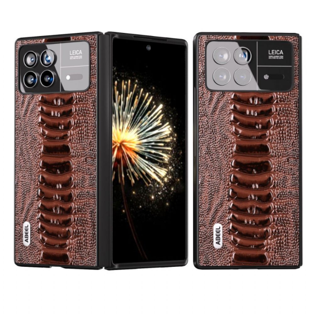 Hoesje Xiaomi Mix Fold 3 Krokodileffect Abeel