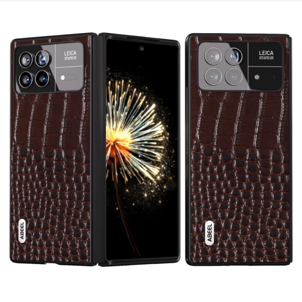 Hoesje Xiaomi Mix Fold 3 Krokodiltextuur Abeel