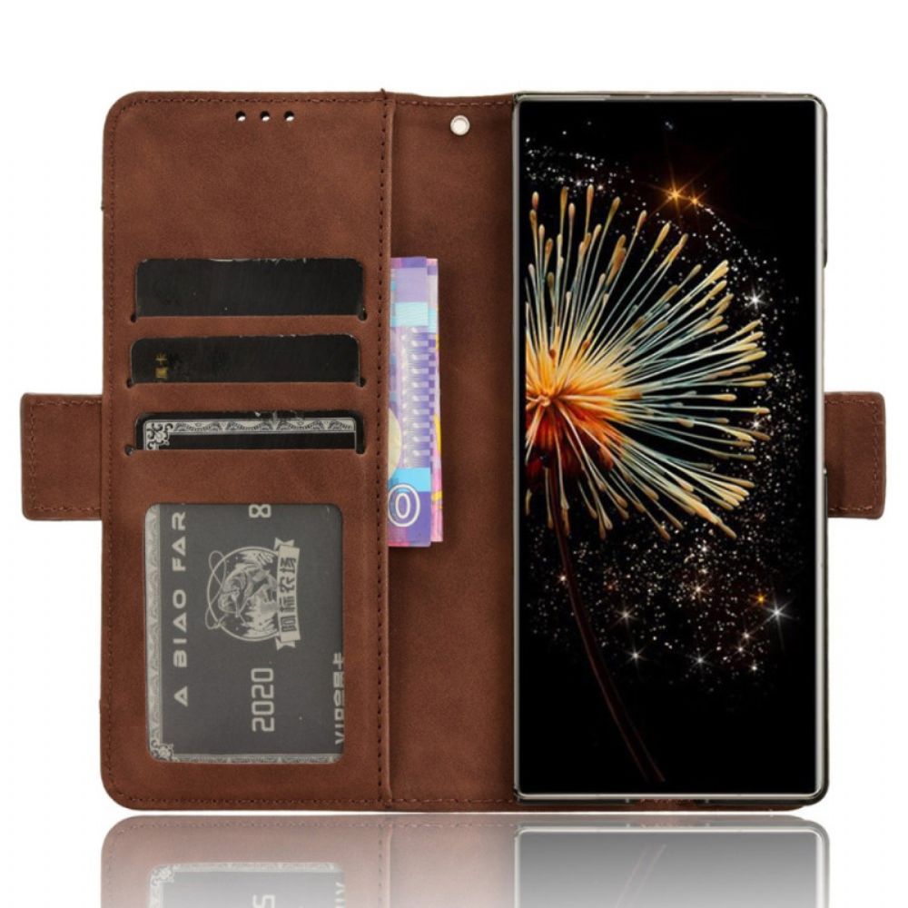 Leren Hoesje Xiaomi Mix Fold 3 Multifunctioneel Bescherming Hoesje