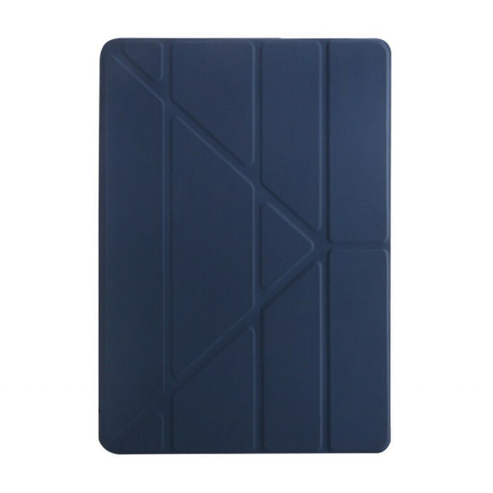 Bescherming Hoesje voor iPad 10.2" (2020) (2019) / Air 10.5" / Pro 10.5" Origami Kunstleer