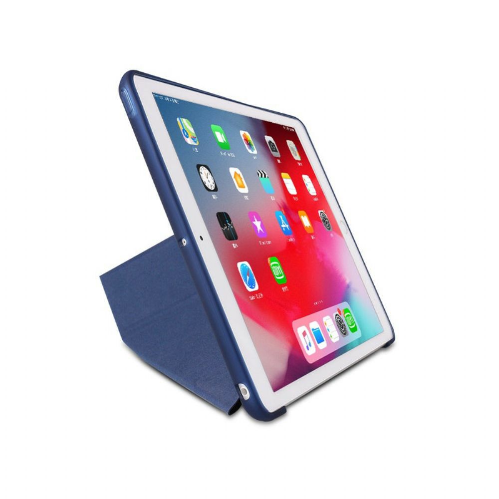 Bescherming Hoesje voor iPad 10.2" (2020) (2019) / Air 10.5" / Pro 10.5" Origami Kunstleer