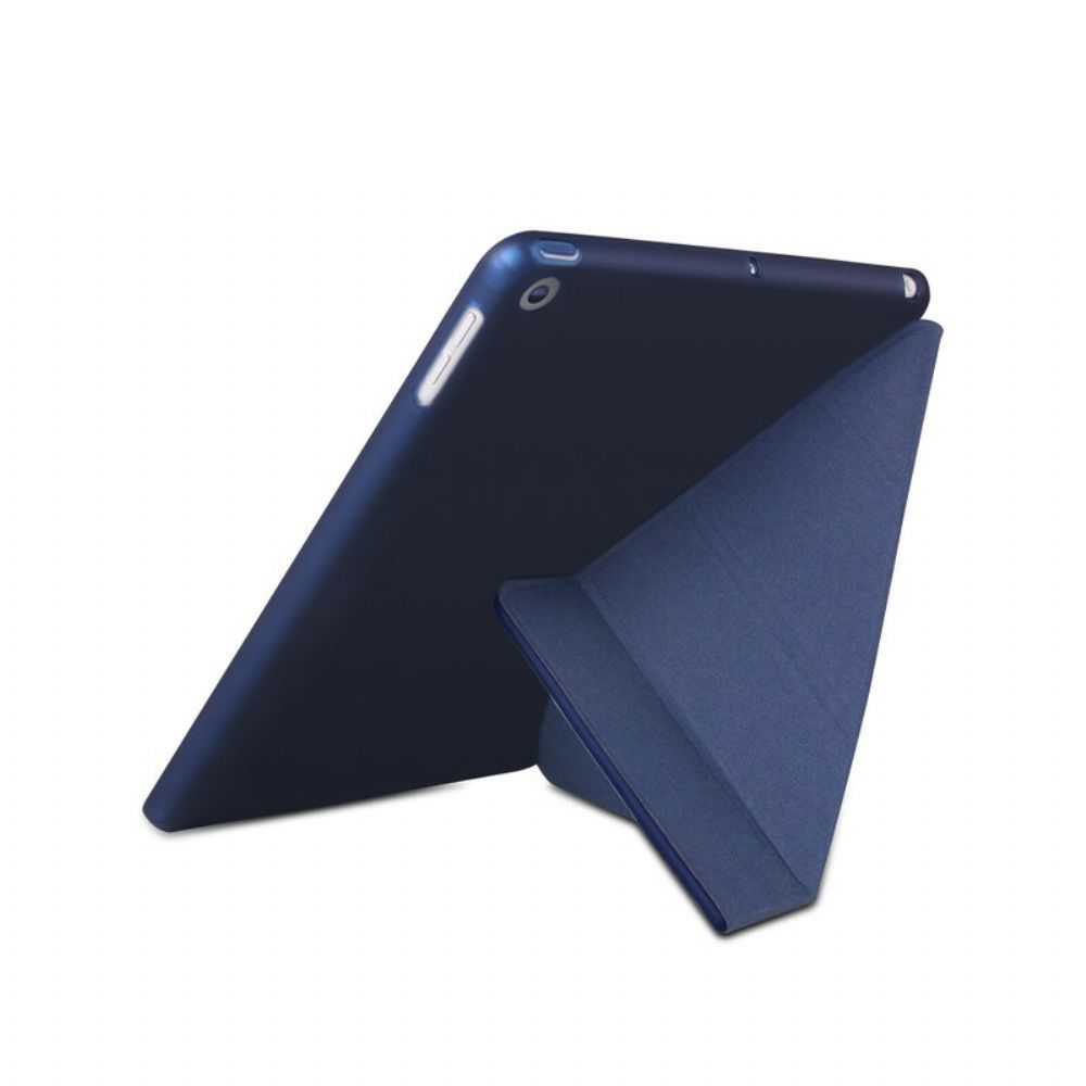 Bescherming Hoesje voor iPad 10.2" (2020) (2019) / Air 10.5" / Pro 10.5" Origami Kunstleer