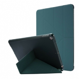 Bescherming Hoesje voor iPad 10.2" (2020) (2019) / Air 10.5" / Pro 10.5" Origami Leereffect