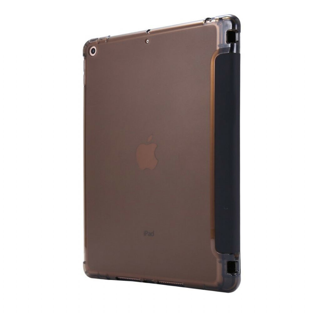 Bescherming Hoesje voor iPad 10.2" (2020) (2019) / Air 10.5" / Pro 10.5" Origami Leereffect