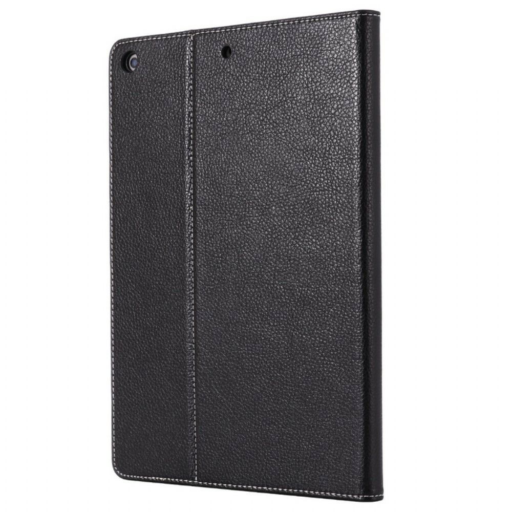 Case voor iPad 10.2" (2020) (2019) / Air 10.5" / Pro 10.5" Gebei Faux Litchi Leer