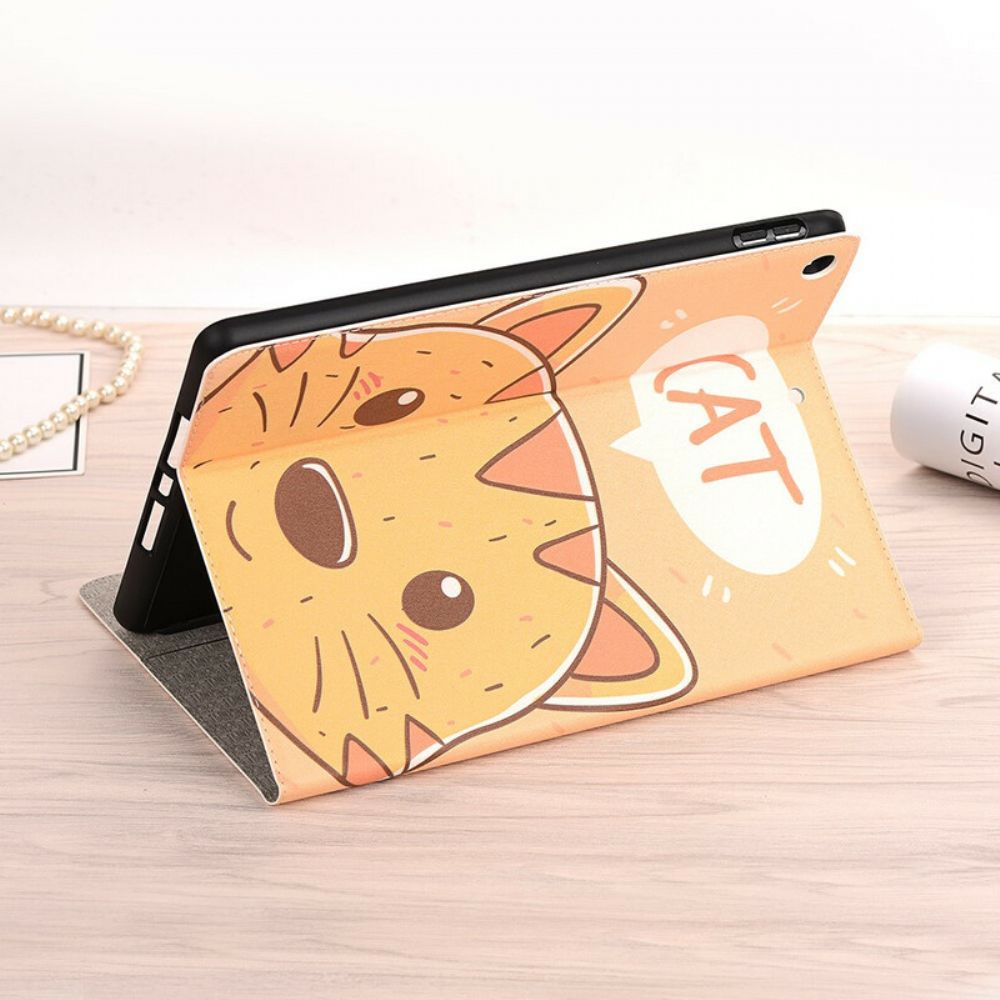 Case voor iPad 10.2" (2020) (2019) / Air 10.5" / Pro 10.5" Kat