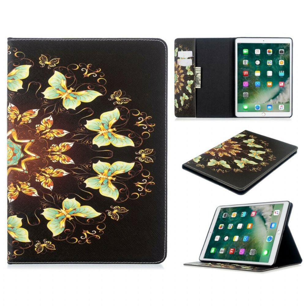 Case voor iPad 10.2" (2020) (2019) / Air 10.5" / Pro 10.5" Mooie Vlinders