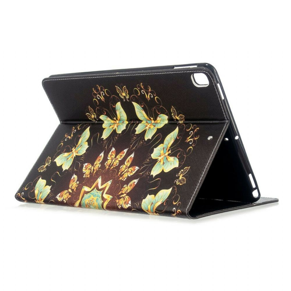 Case voor iPad 10.2" (2020) (2019) / Air 10.5" / Pro 10.5" Mooie Vlinders