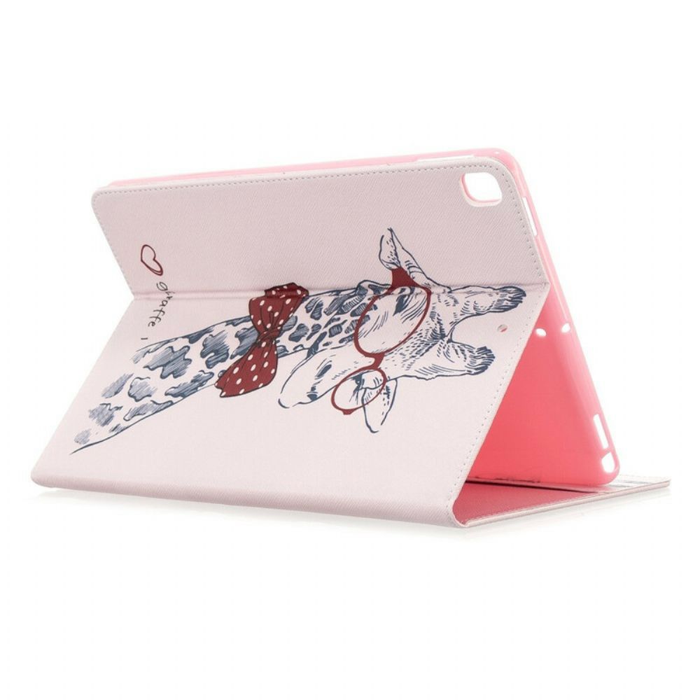 Case voor iPad 10.2" (2020) (2019) / Air 10.5" / Pro 10.5" Slimme Giraf