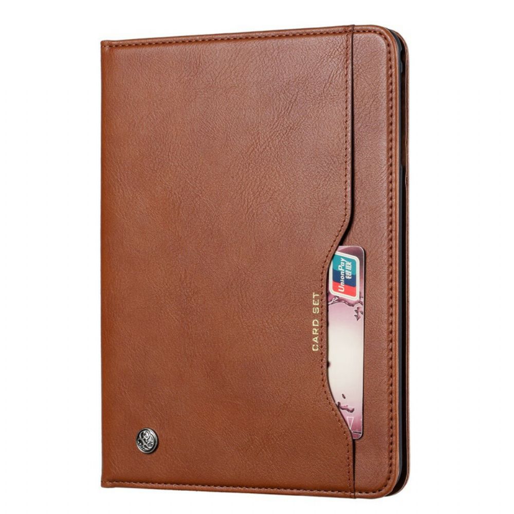 Cover voor iPad 10.2" (2020) (2019) / Air 10.5" / Pro 10.5" Aktetas Met Leereffect