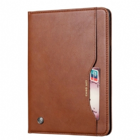 Cover voor iPad 10.2" (2020) (2019) / Air 10.5" / Pro 10.5" Aktetas Met Leereffect