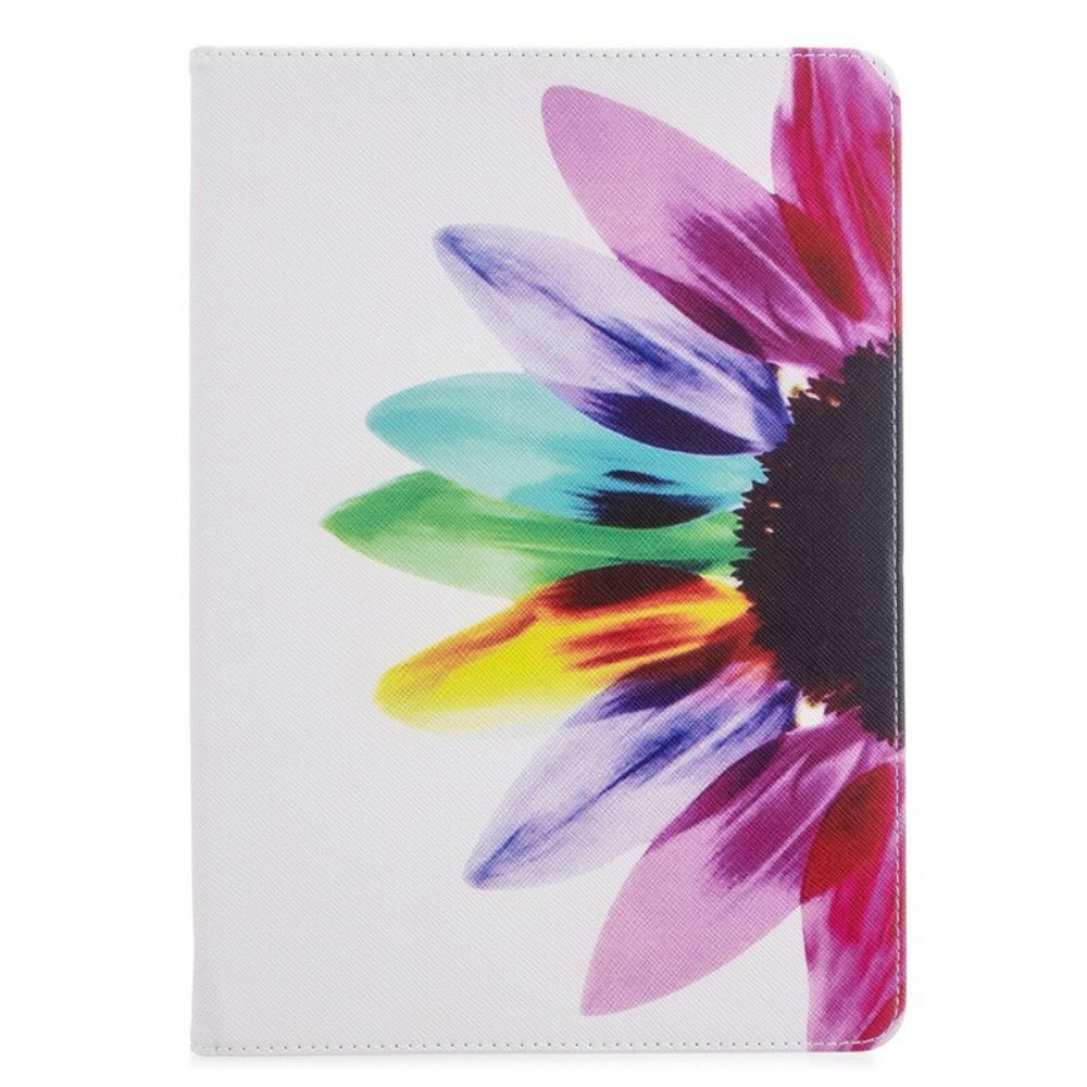 Cover voor iPad 10.2" (2020) (2019) / Air 10.5" / Pro 10.5" Bloemen Schilderen