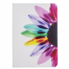 Cover voor iPad 10.2" (2020) (2019) / Air 10.5" / Pro 10.5" Bloemen Schilderen