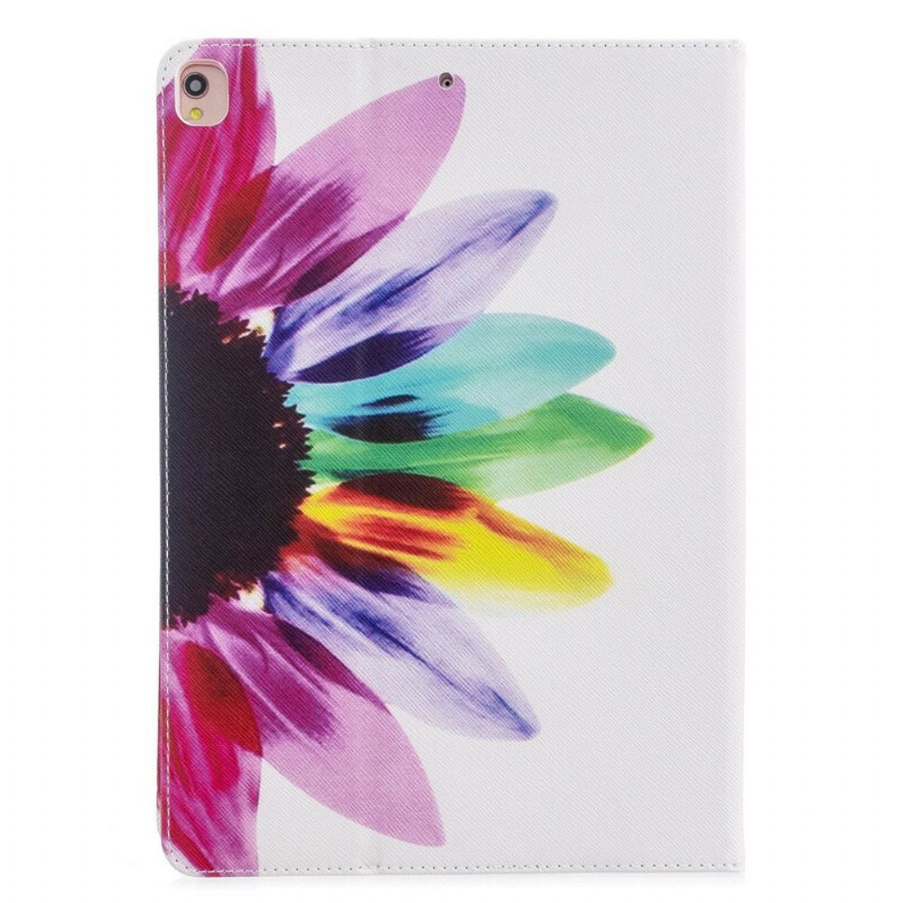 Cover voor iPad 10.2" (2020) (2019) / Air 10.5" / Pro 10.5" Bloemen Schilderen