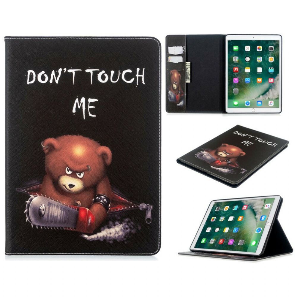 Cover voor iPad 10.2" (2020) (2019) / Air 10.5" / Pro 10.5" Raak Me Niet Aan