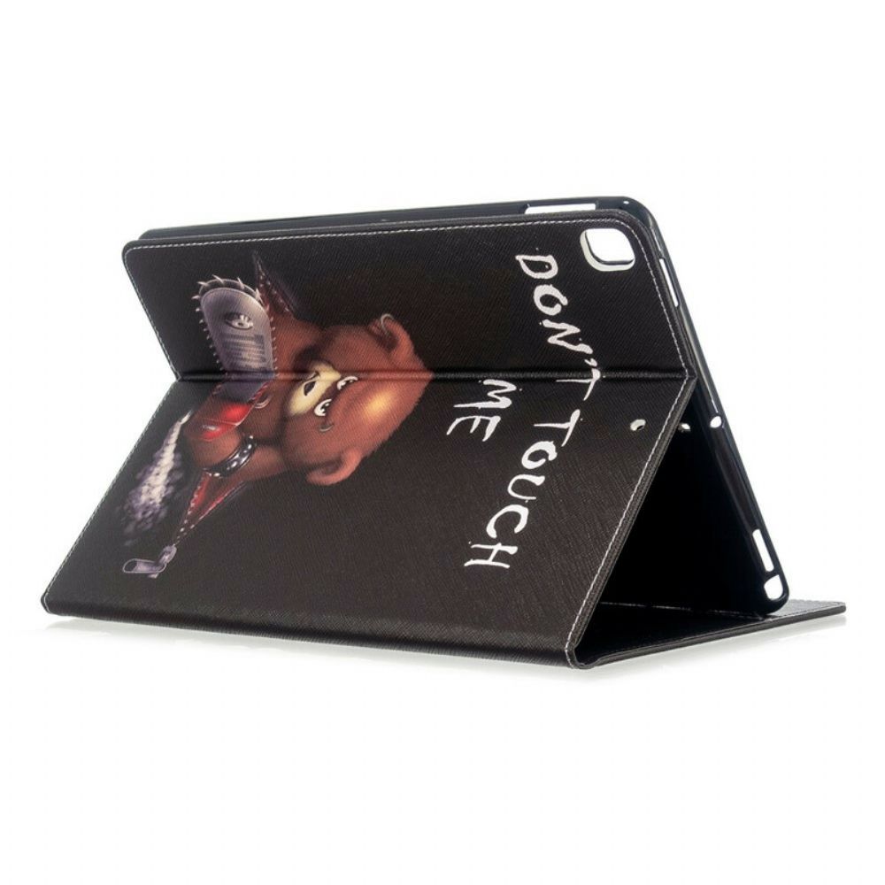 Cover voor iPad 10.2" (2020) (2019) / Air 10.5" / Pro 10.5" Raak Me Niet Aan