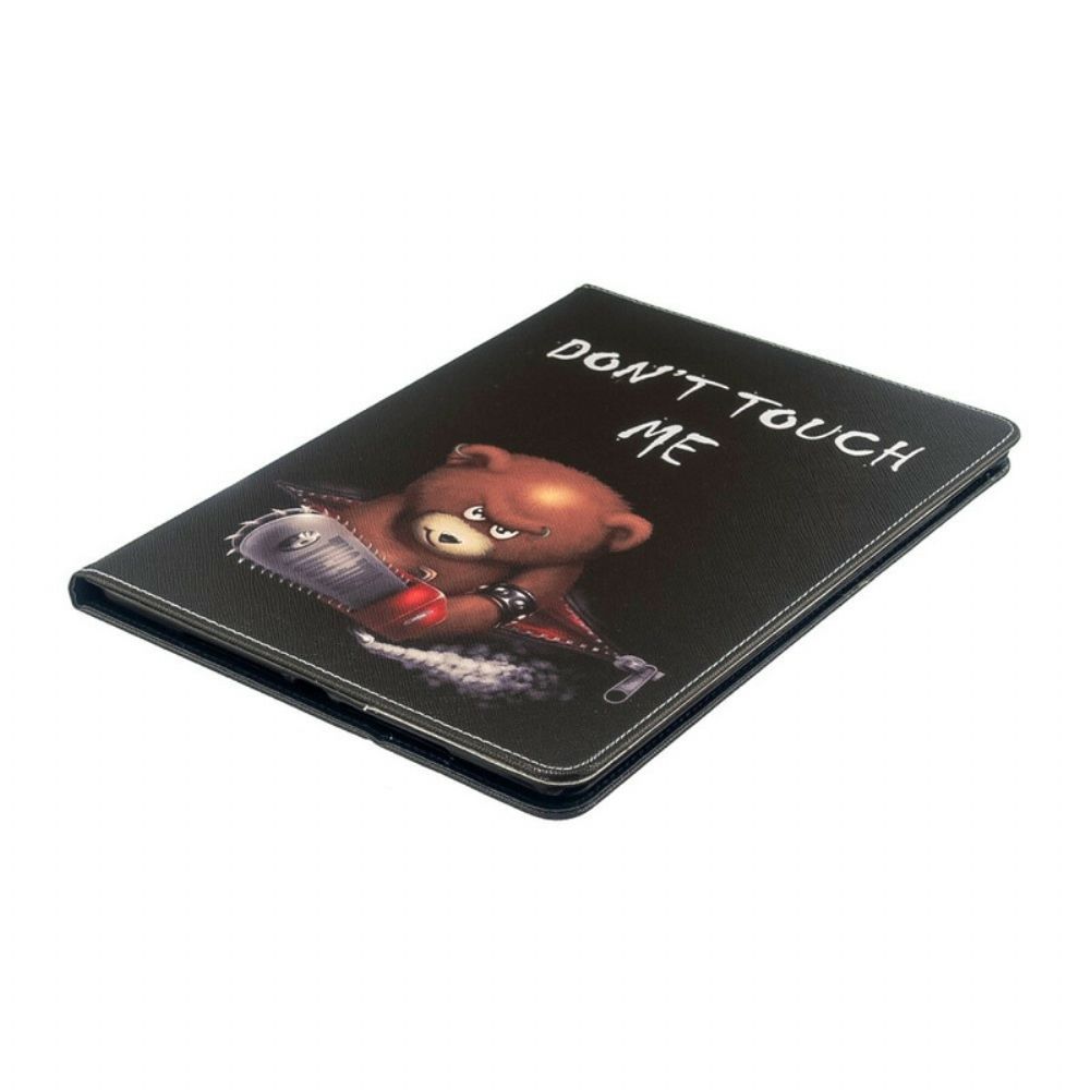 Cover voor iPad 10.2" (2020) (2019) / Air 10.5" / Pro 10.5" Raak Me Niet Aan