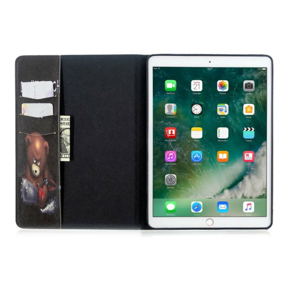 Cover voor iPad 10.2" (2020) (2019) / Air 10.5" / Pro 10.5" Raak Me Niet Aan