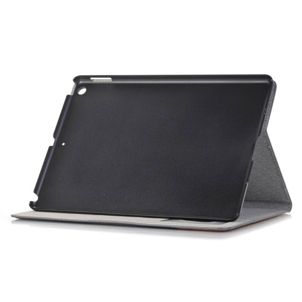 Cover voor iPad 10.2" (2020) (2019) / Air 10.5" / Pro 10.5" Tweekleurig Getextureerd