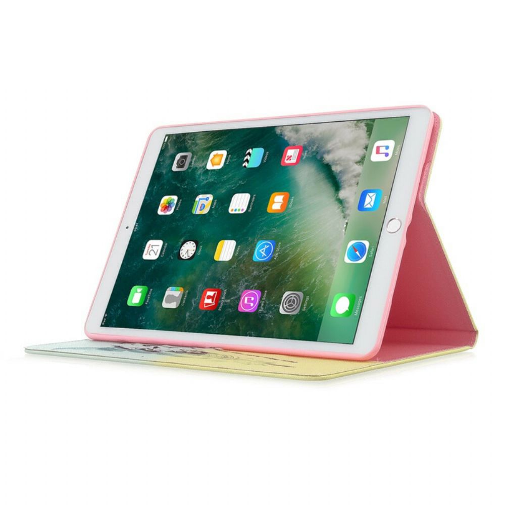 Cover voor iPad 10.2" (2020) (2019) / Air 10.5" / Pro 10.5" Veren