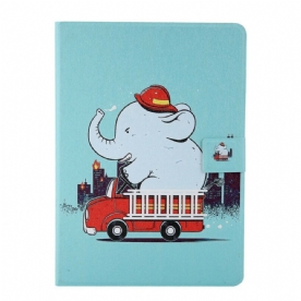 Flip Case voor iPad 10.2" (2020) (2019) / Air 10.5" / Pro 10.5" Olifant