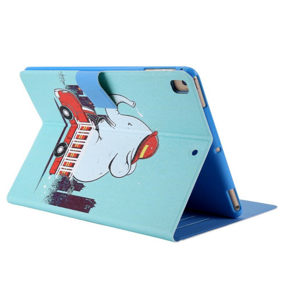 Flip Case voor iPad 10.2" (2020) (2019) / Air 10.5" / Pro 10.5" Olifant