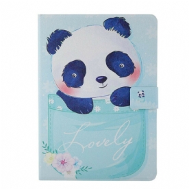 Flip Case voor iPad 10.2" (2020) (2019) / Air 10.5" / Pro 10.5" Panda