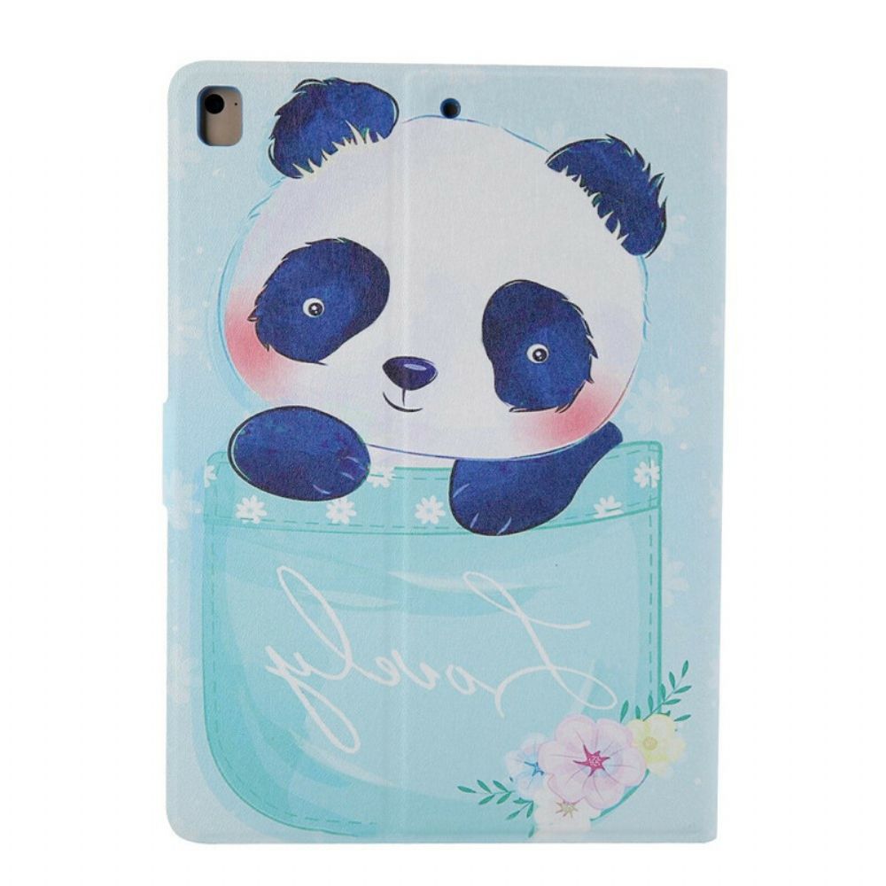 Flip Case voor iPad 10.2" (2020) (2019) / Air 10.5" / Pro 10.5" Panda