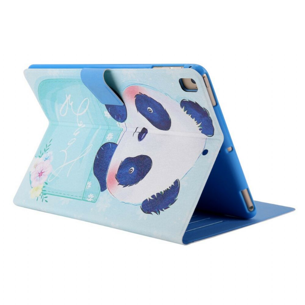 Flip Case voor iPad 10.2" (2020) (2019) / Air 10.5" / Pro 10.5" Panda