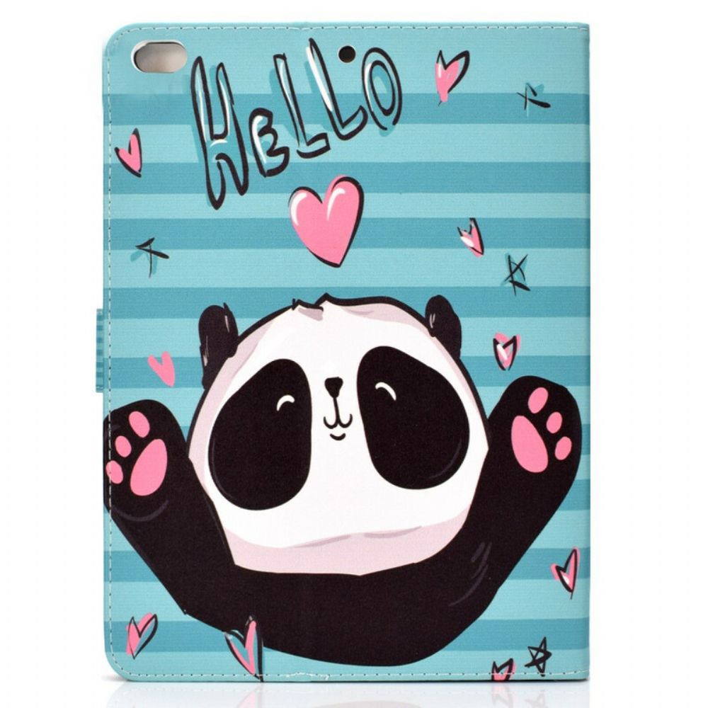 Flip Case voor iPad 10.2" (2020) (2019) / Air 10.5" / Pro 10.5" Panda