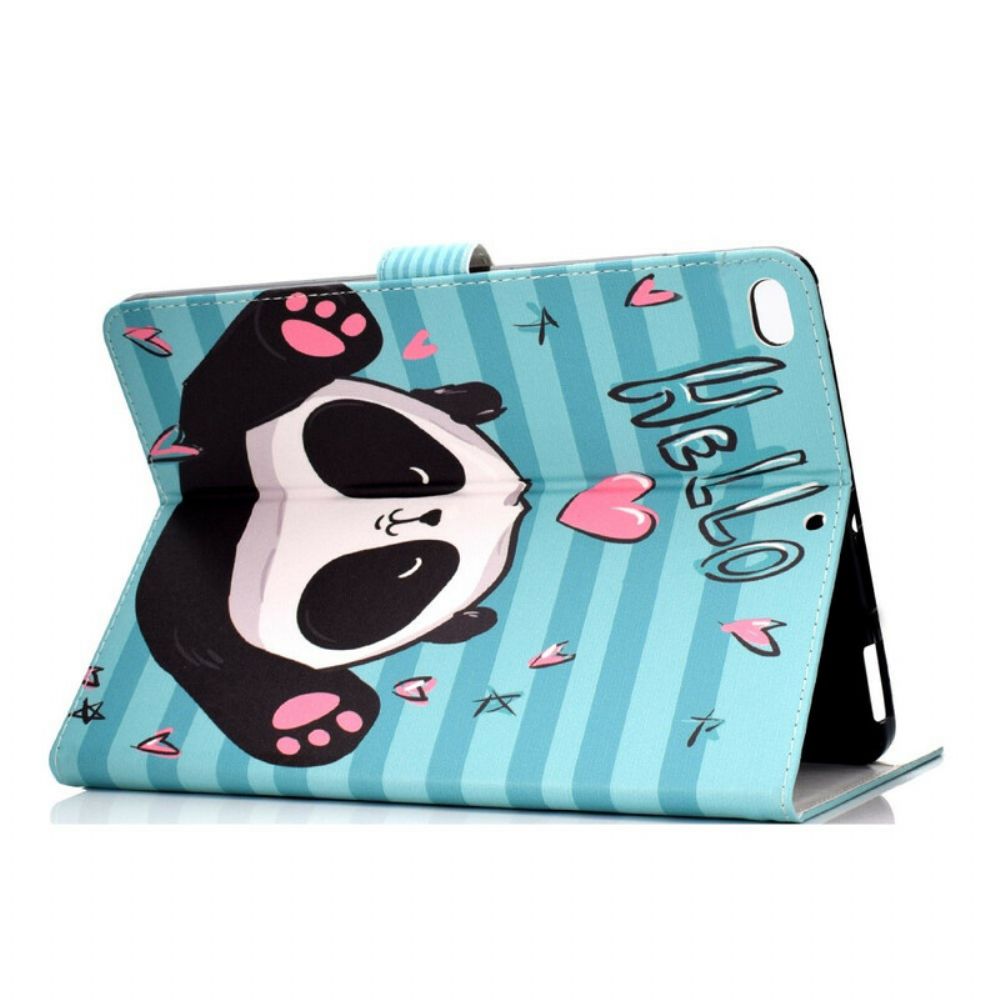 Flip Case voor iPad 10.2" (2020) (2019) / Air 10.5" / Pro 10.5" Panda