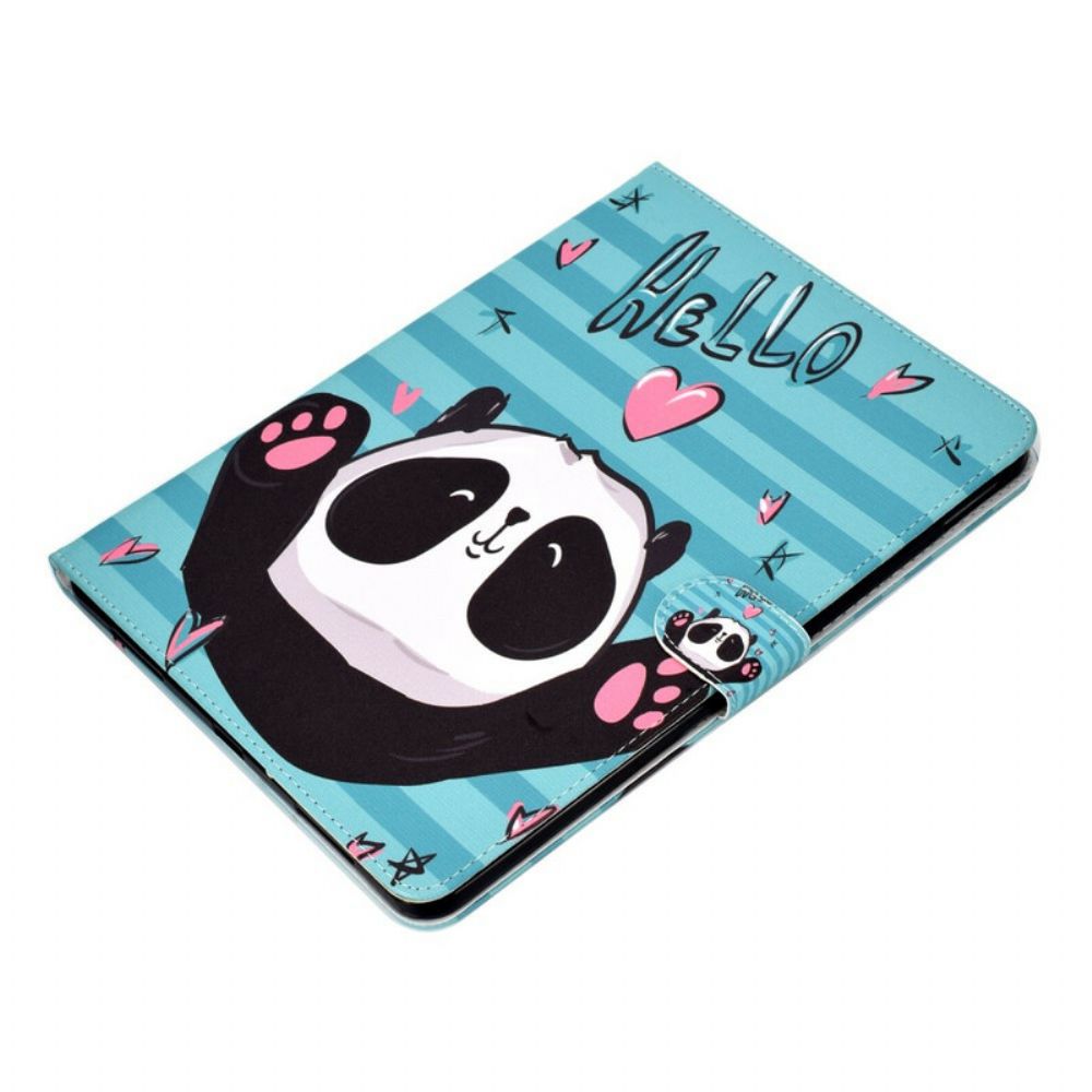 Flip Case voor iPad 10.2" (2020) (2019) / Air 10.5" / Pro 10.5" Panda